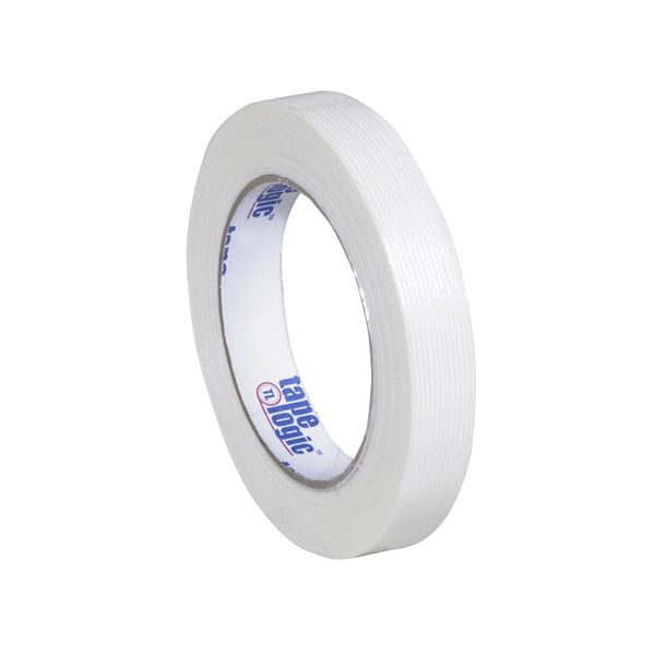 Tape Logic 3/4'' x 60 yds. Tape Logic 1300 Strapping Tape, 12PK T914130012PK - main